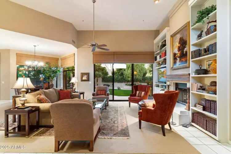 Buy Single Level Split Floor Plan Home in Scottsdale with Pool and Tennis Courts