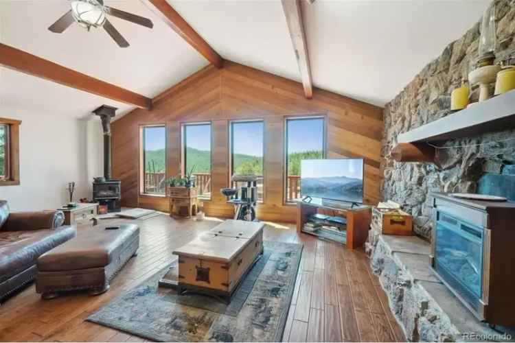 Rent Mountain Retreat in Crystal Lakes with Stunning Views and Rustic Charm