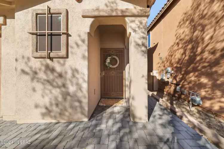 Buy home in Rancho Sahuarita with pool and park amenities