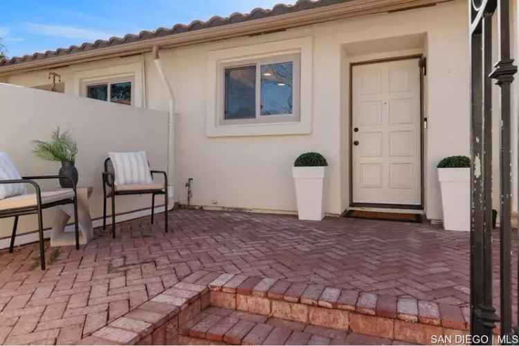 Buy Townhome in Encinitas with Community Amenities and Modern Updates