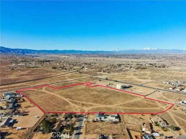 Land For Sale in Apple Valley, California