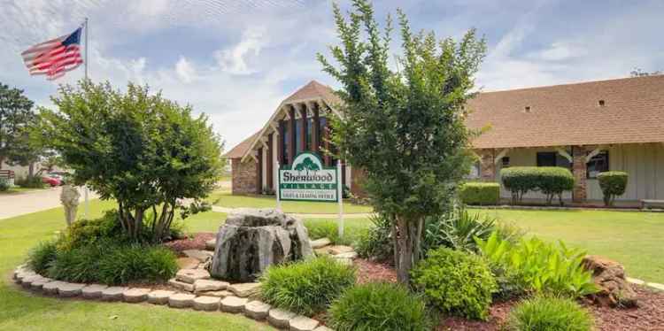 Rent Apartments in Sherwood Village Lawton with Pool and Clubhouse