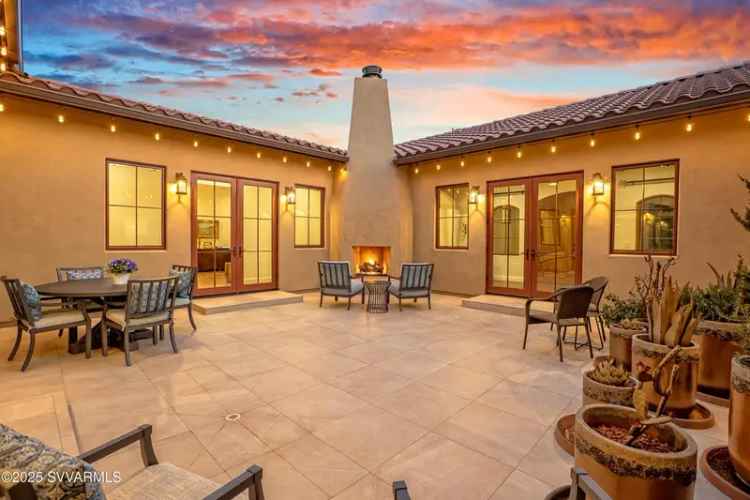 Buy Single Level California Mission Style Home with Stellar Views