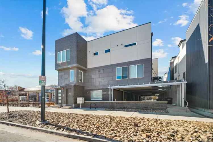 Rent Stylish Townhome in Regis Neighborhood with Rooftop Deck and Views