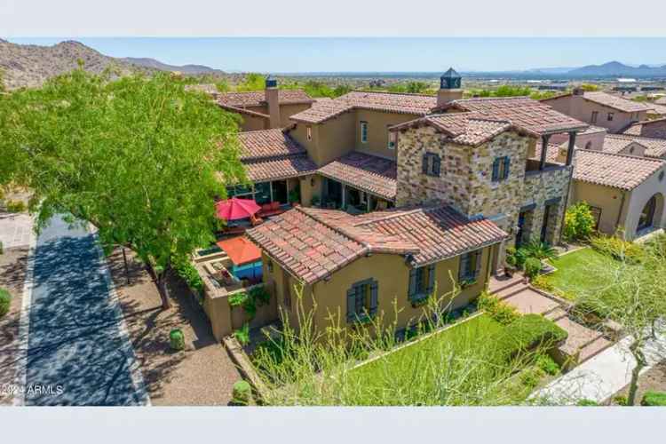 Buy Ranch Hacienda Home in Silverleaf Horseshoe Canyon with Pool and Mountain Views