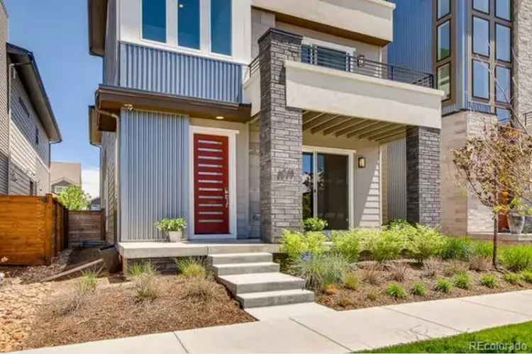 Buy House in Denver with Rooftop Deck and Mountain Views