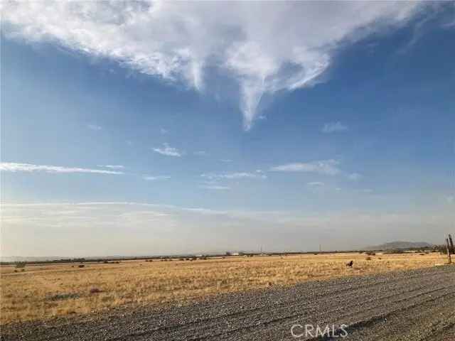 Land For Sale in Barstow, California