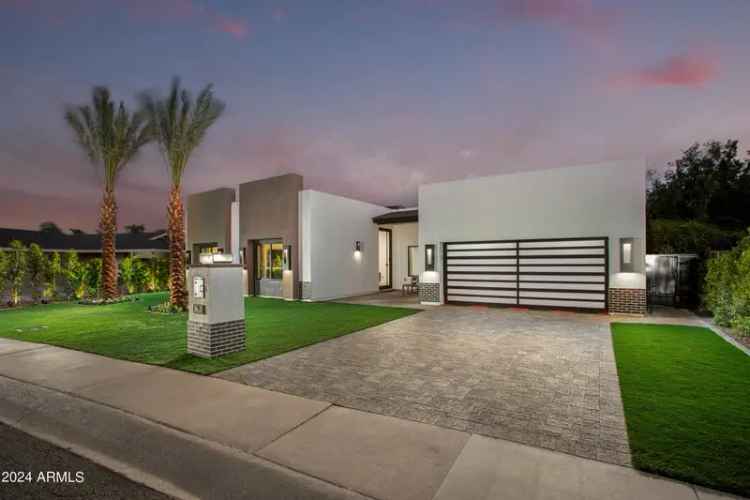 New Construction Buy Home South Scottsdale Luxury Design Heated Pool