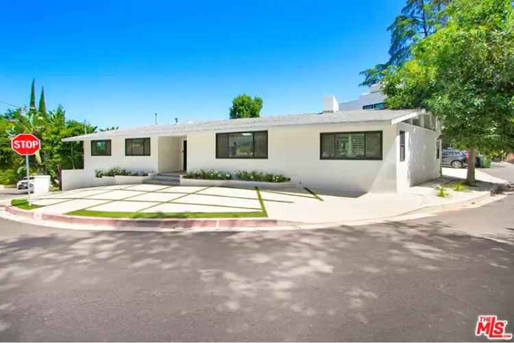 Buy Modern Contemporary Luxury Home in Sherman Oaks Hills with Pool and Views