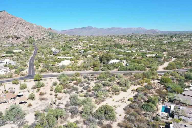 Buildable Lot for Sale in Cave Creek Scottsdale with Great Amenities