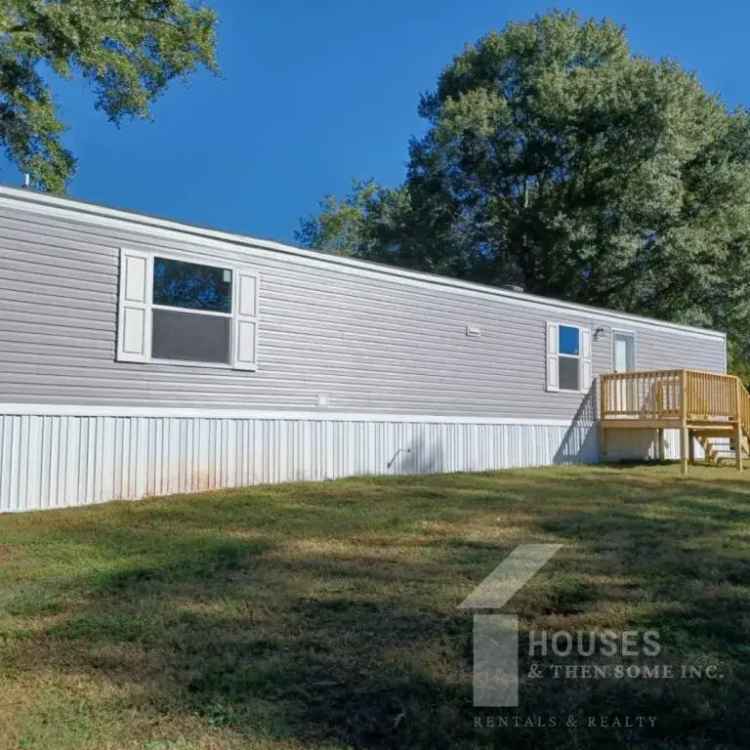 Rent 2 Bedroom Single Wide Home in Cowpens with Modern Amenities