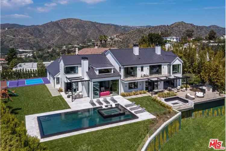 Buy stunning Napa Valley modern farmhouse in lower Bel Air with city views