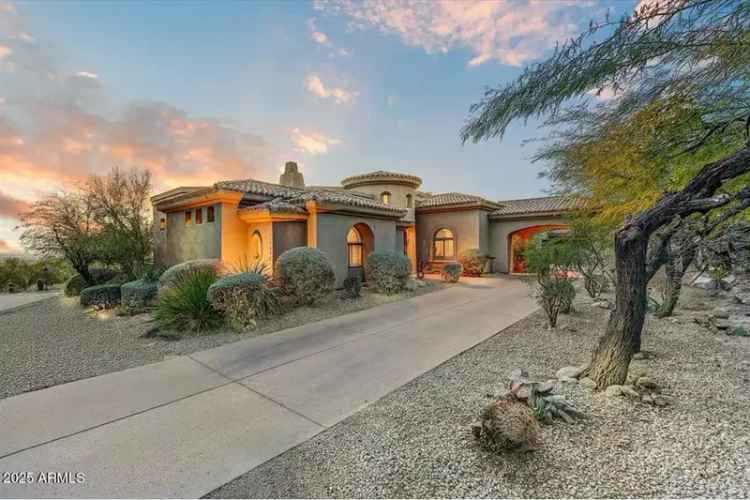 Custom Home Buy in Scottsdale with Mountain Views and Luxury Features