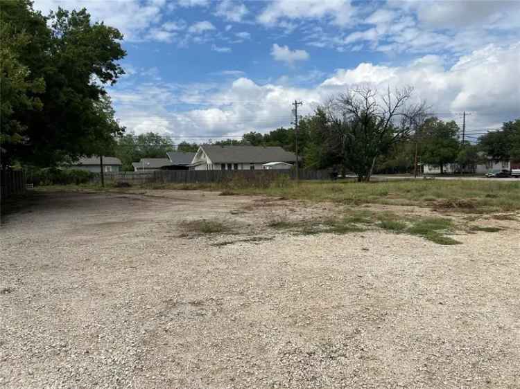 Buy commercial lot with great potential