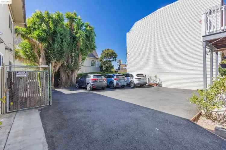 Buy fourplex in Oakland with modern upgrades and near Piedmont Avenue