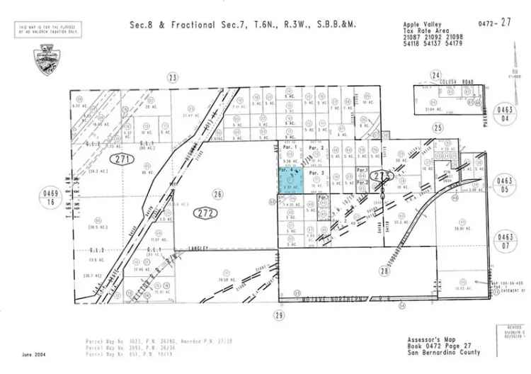 Land For Sale in Apple Valley, California