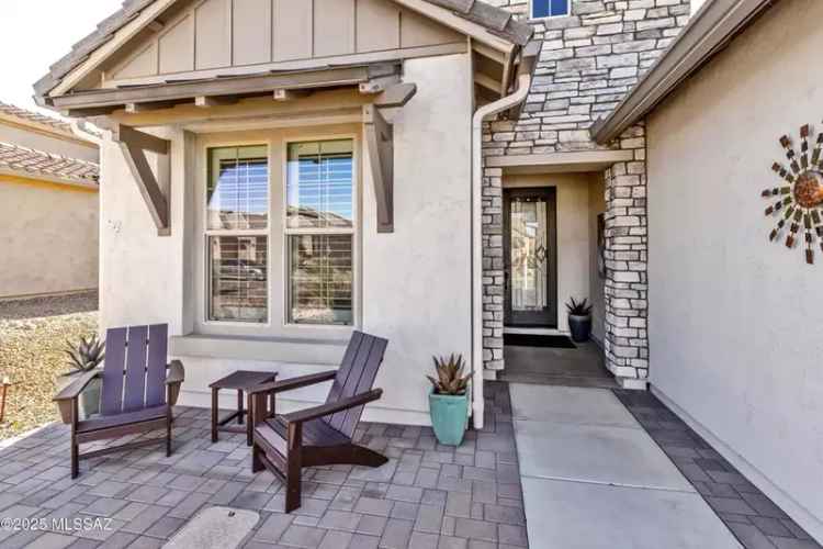 Rent Upgraded Bella Model Home in SaddleBrooke Ranch with Premium Features