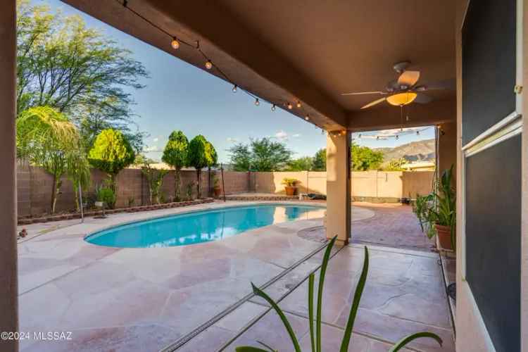 Buy House in Oro Valley with Catalina Mountain Views, 4 Bedrooms and Pool