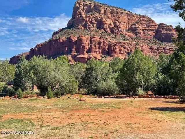 Buy Land in Sedona with Panoramic Red Rock Views and No HOA