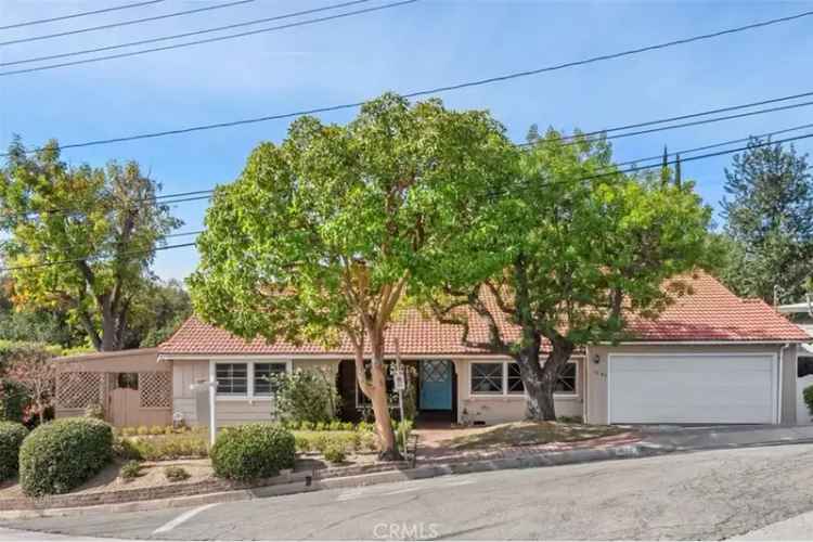 Buy mid-century traditional home in San Rafael Hills Pasadena