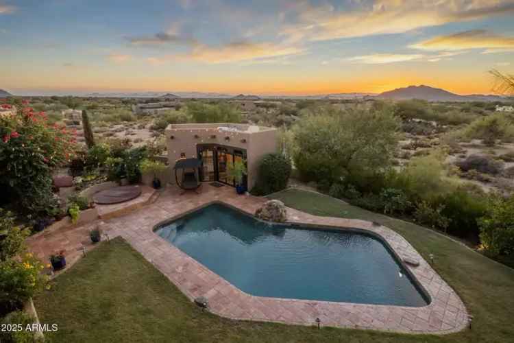 Buy Southwestern Architectural Home with Pool and Spa in Desert Mountain