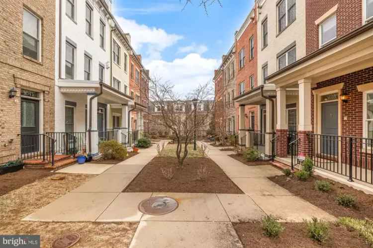 Buy Renovated Townhome in Chancellor's Row with Stunning Features