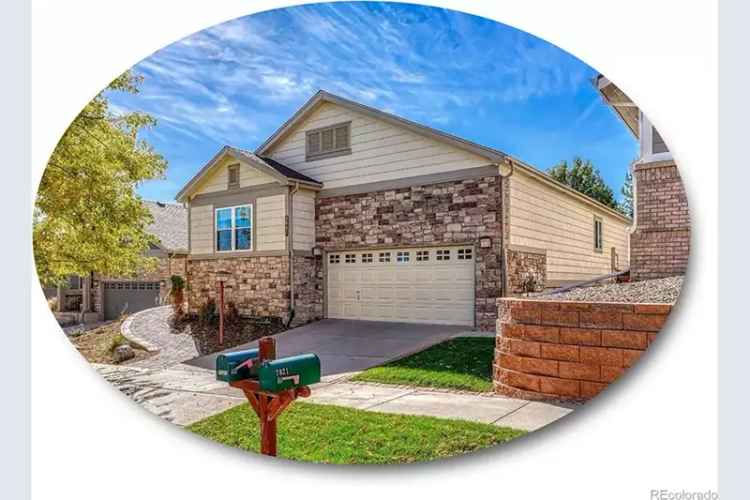 Buy single family ranch in Heritage Eagle Bend with golf course views