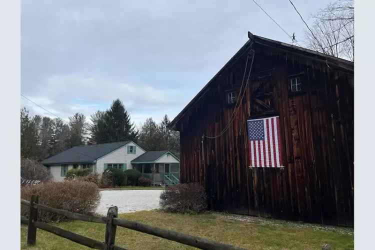 Charming Ranch Style Home for Sale with 3 Bedrooms and Spacious Barn