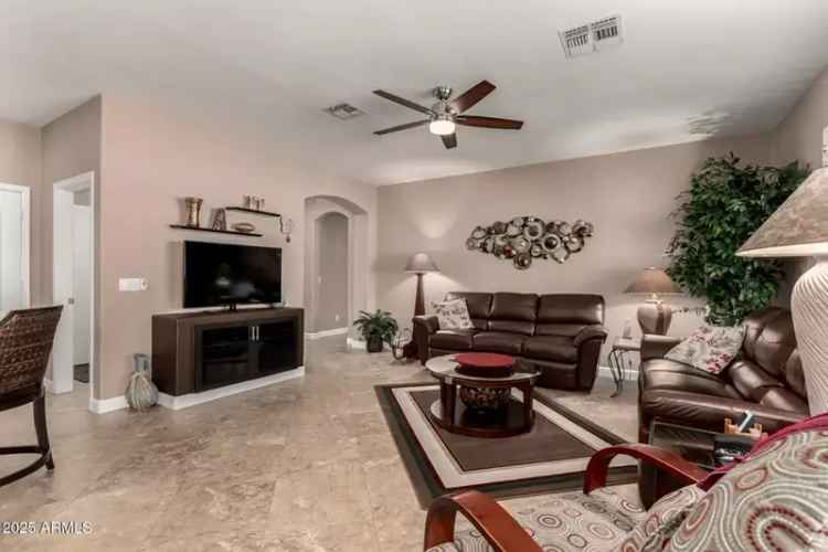 Buy updated home in Springfield gated active adult community with upgrades