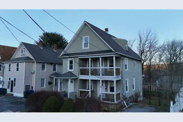 Buy two-family residence in Torrington with private balcony and porch