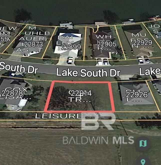 Buy Lot in Leisure Lake Foley AL with Great Community Features