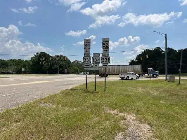 Commercial Buy Lot in Opp AL with High Visibility and Utilities