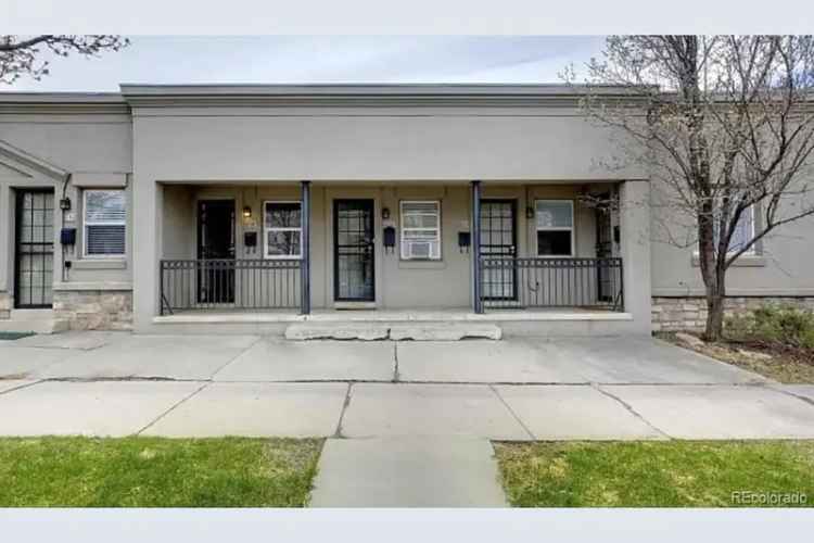 Rent Modern Townhome in Denver with 1 Bed and 1 Bath