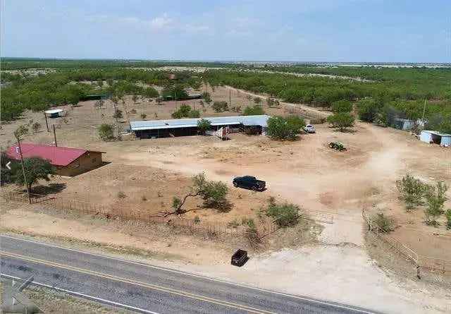 Buy Commercial Land in Abilene with Scenic Views and Subdivision Potential