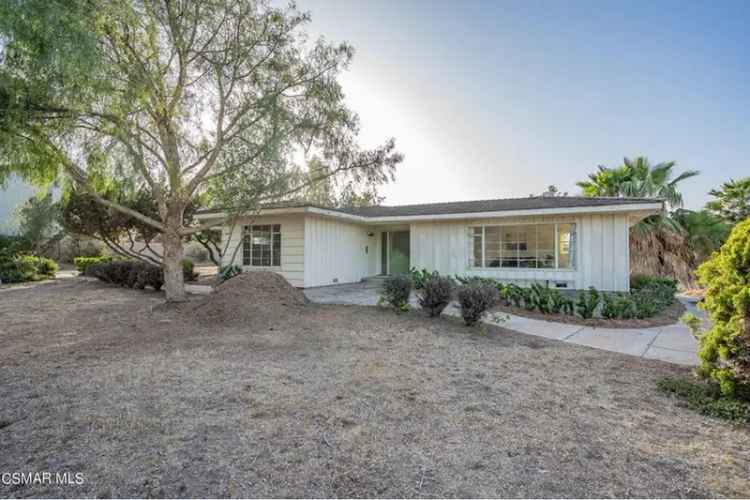 Buy Unique Single Story Home with Acreage in Ventura