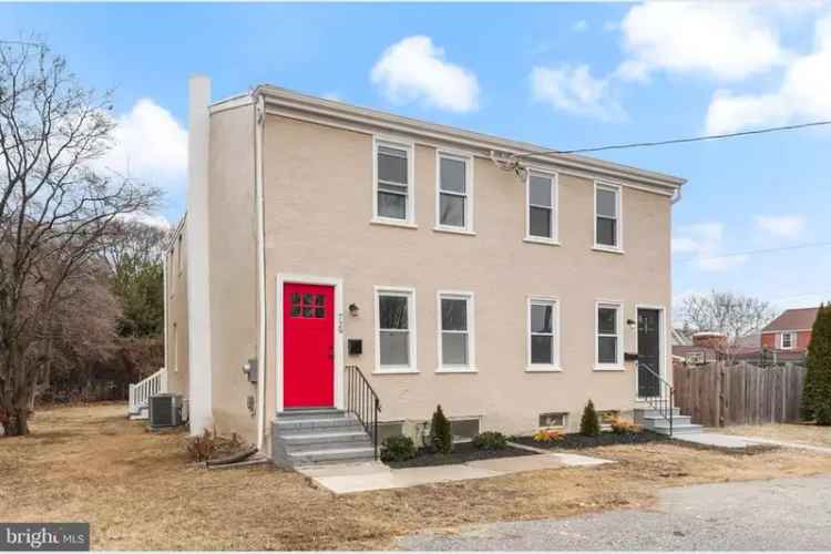 Buy Twin Home with Modern Amenities in New Castle Historic District