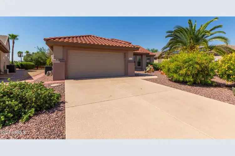 Short Sale Buy Single Level Home in Sun City Grand Quail Run 45 Plus Community