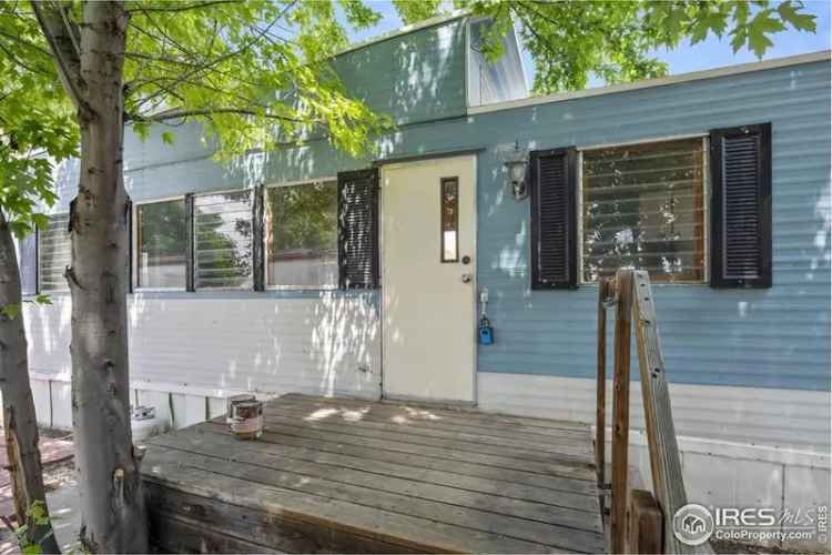 Buy Retro Mobile Home in Boulder with Unique 1950s Charm