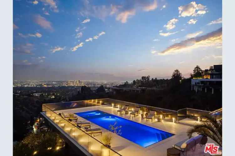 Buy Contemporary Estate in Bel Air with City Views and Luxury Features