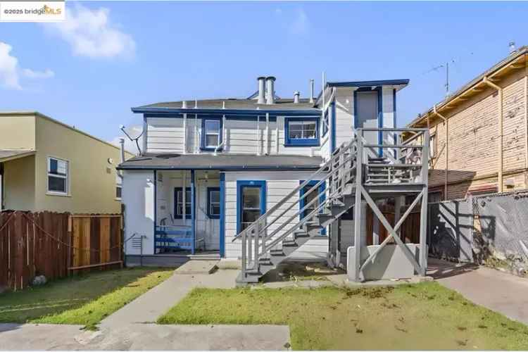 Rent Charming Victorian Duplex in Oakland Bella Vista Neighborhood