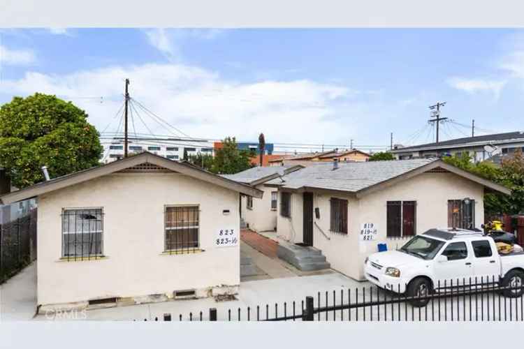 Investment property buy 5 units in South Los Angeles with value add potential