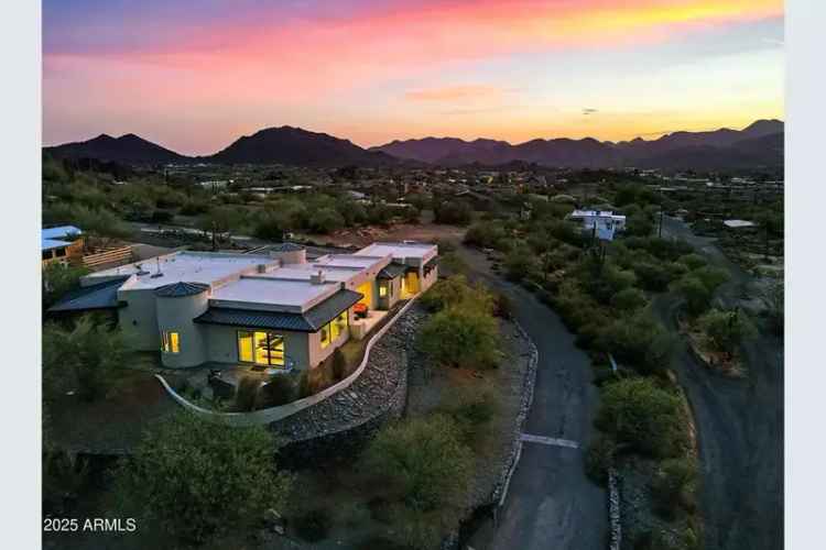 Buy contemporary home with stunning views in Cave Creek