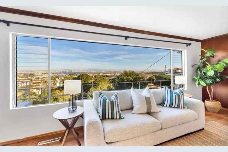 Buy house in San Diego with breathtaking panoramic water views