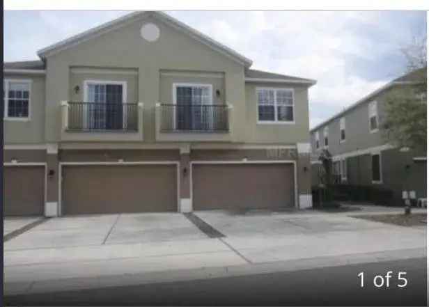 Rent Beautiful 3 Bedroom Townhouse in Gated Community with Pool and Pond