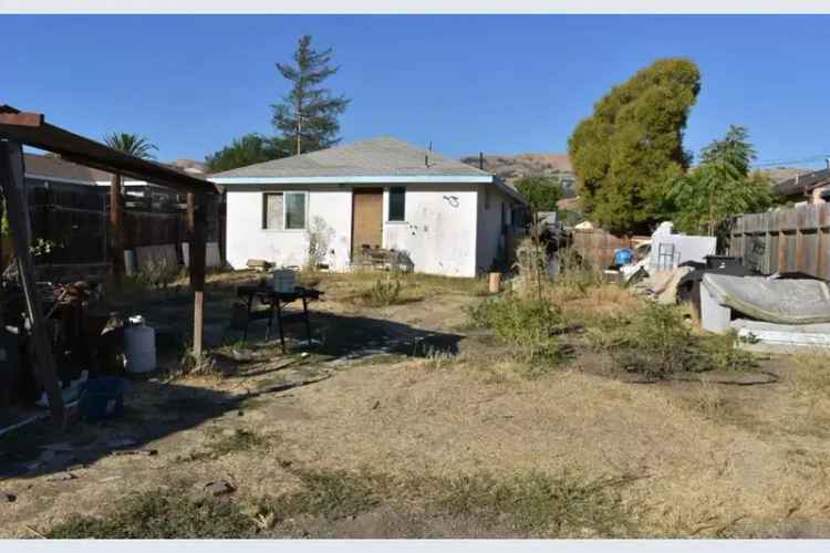 Buy House in Alum Rock Area Charming Fixer Upper with Spacious Lot