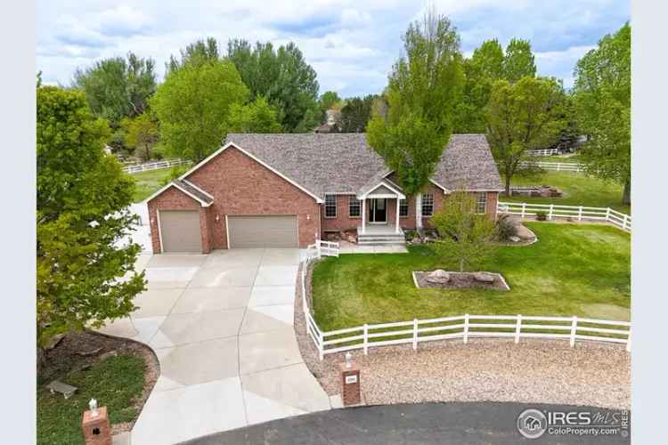 Ranch Buy in Mead CO with 5 Bedrooms and Equestrian Features