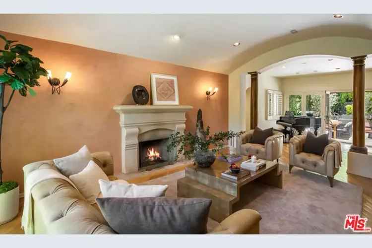 Mediterranean estate for sale in The Doheny Palms with luxury features