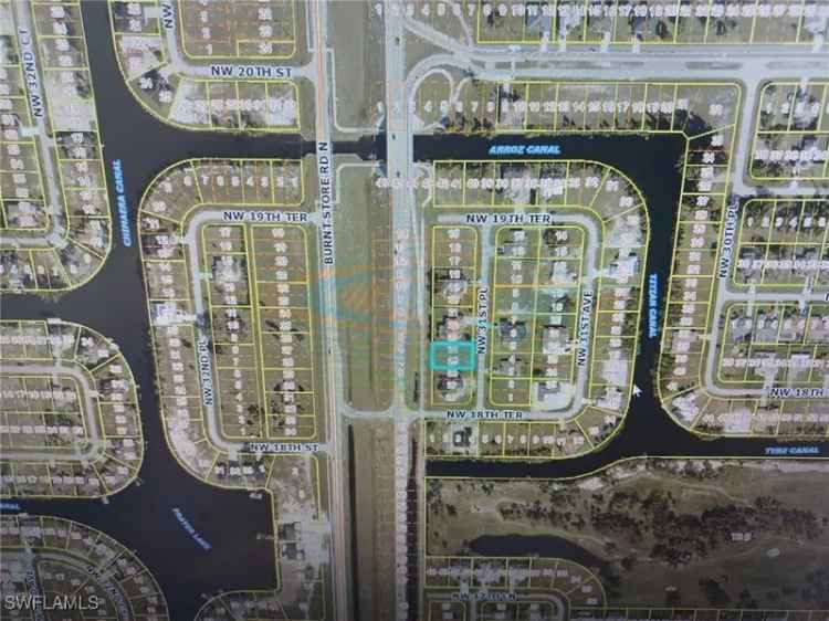 Land For Sale in 1806, Northwest 31st Place, Cape Coral, Florida