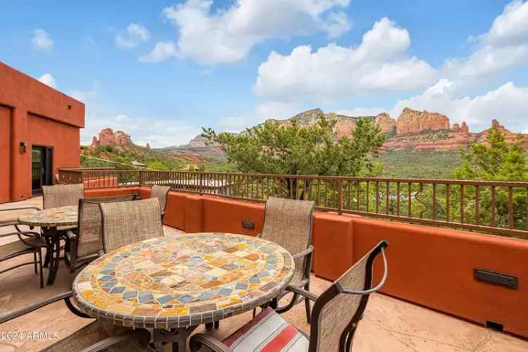 Buy Dream Home in Sedona with Entertaining Features and Stunning Views