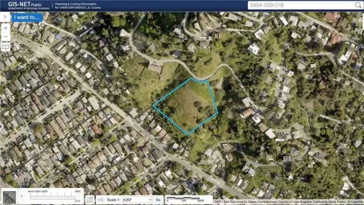 Land For Sale in 1346, Cliff Drive, Los Angeles, California